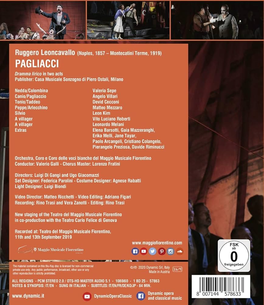 Amazon.com: Pagliacci : Movies & TV
